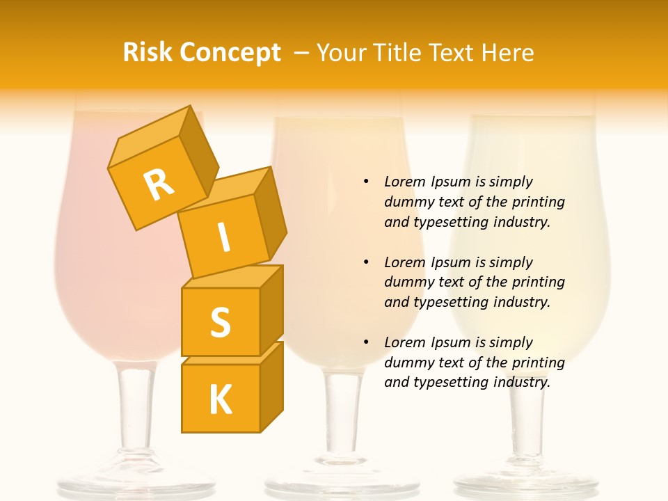 Glass Pineapple Design PowerPoint Template