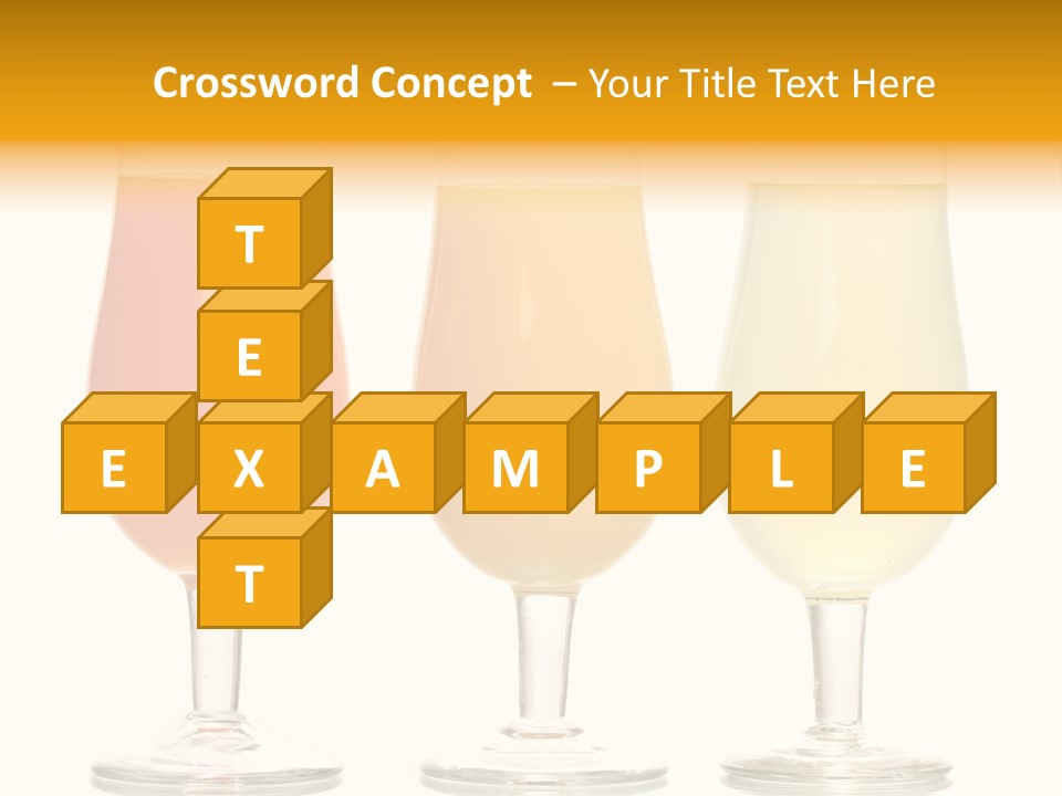 Glass Pineapple Design PowerPoint Template