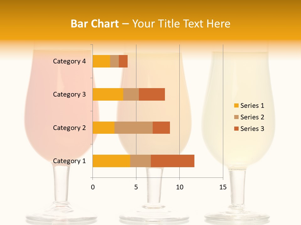 Glass Pineapple Design PowerPoint Template