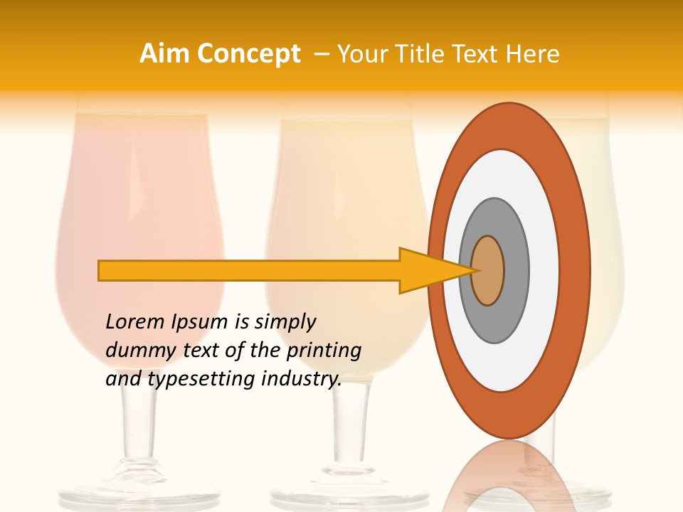 Glass Pineapple Design PowerPoint Template