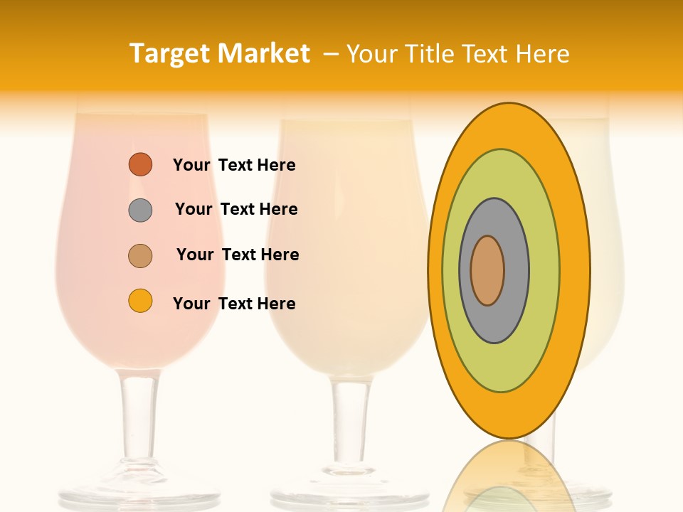 Glass Pineapple Design PowerPoint Template