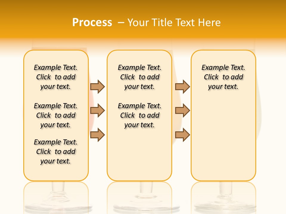Glass Pineapple Design PowerPoint Template
