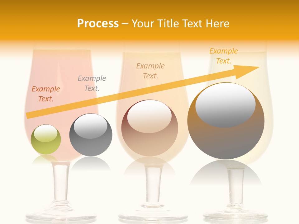 Glass Pineapple Design PowerPoint Template