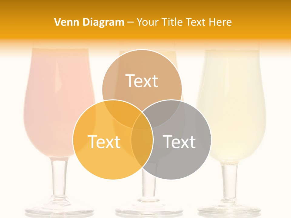 Glass Pineapple Design PowerPoint Template