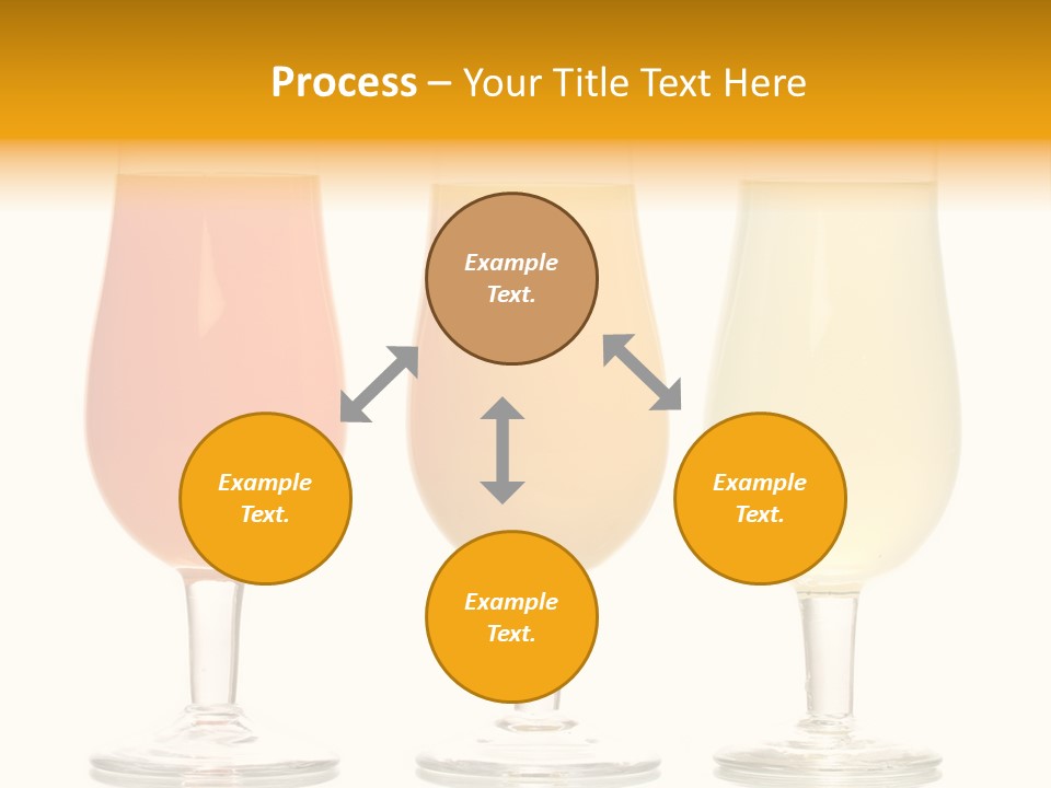 Glass Pineapple Design PowerPoint Template