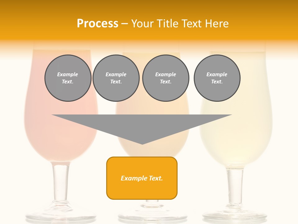 Glass Pineapple Design PowerPoint Template