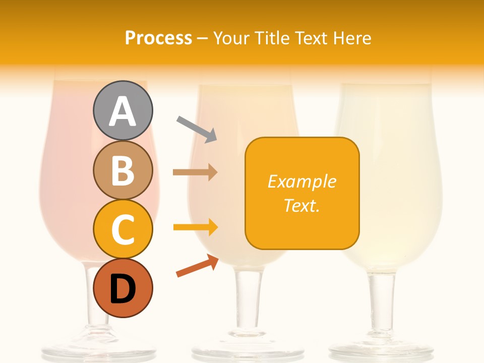 Glass Pineapple Design PowerPoint Template