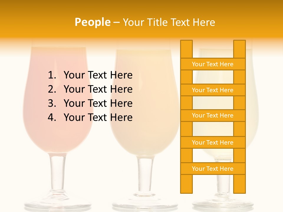 Glass Pineapple Design PowerPoint Template