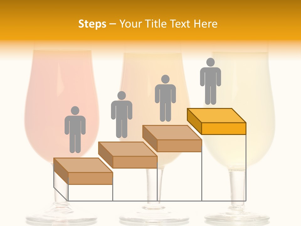 Glass Pineapple Design PowerPoint Template