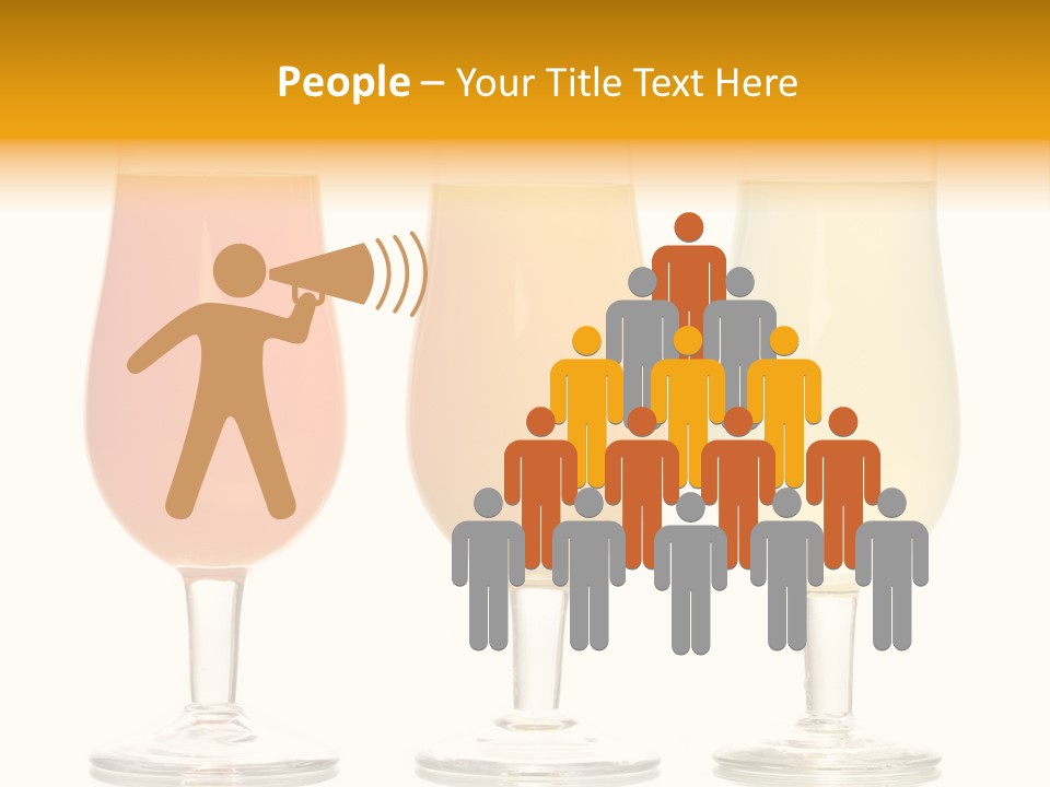 Glass Pineapple Design PowerPoint Template