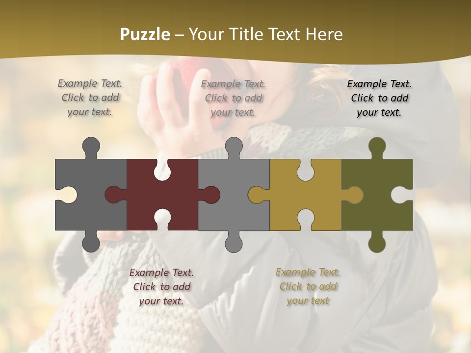 Sunny Foliage Nature PowerPoint Template