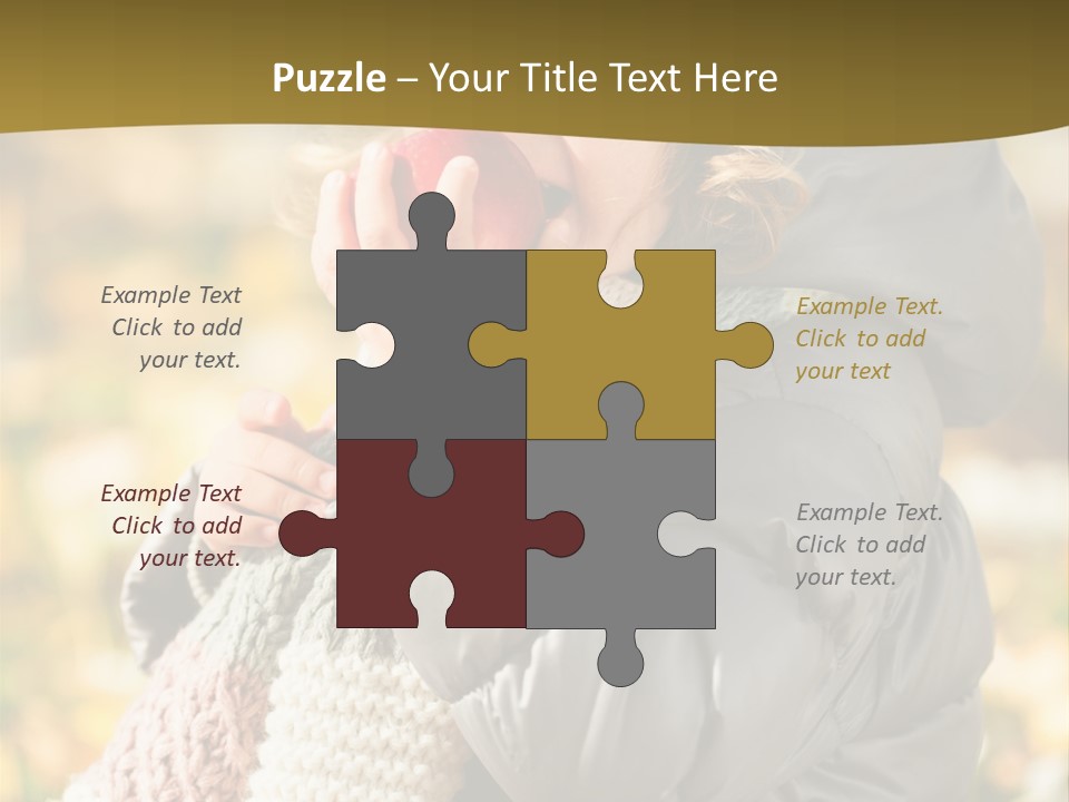 Sunny Foliage Nature PowerPoint Template