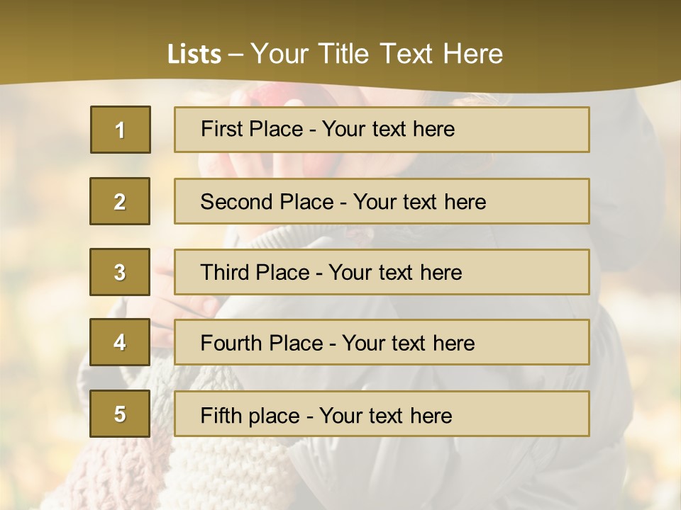 Sunny Foliage Nature PowerPoint Template