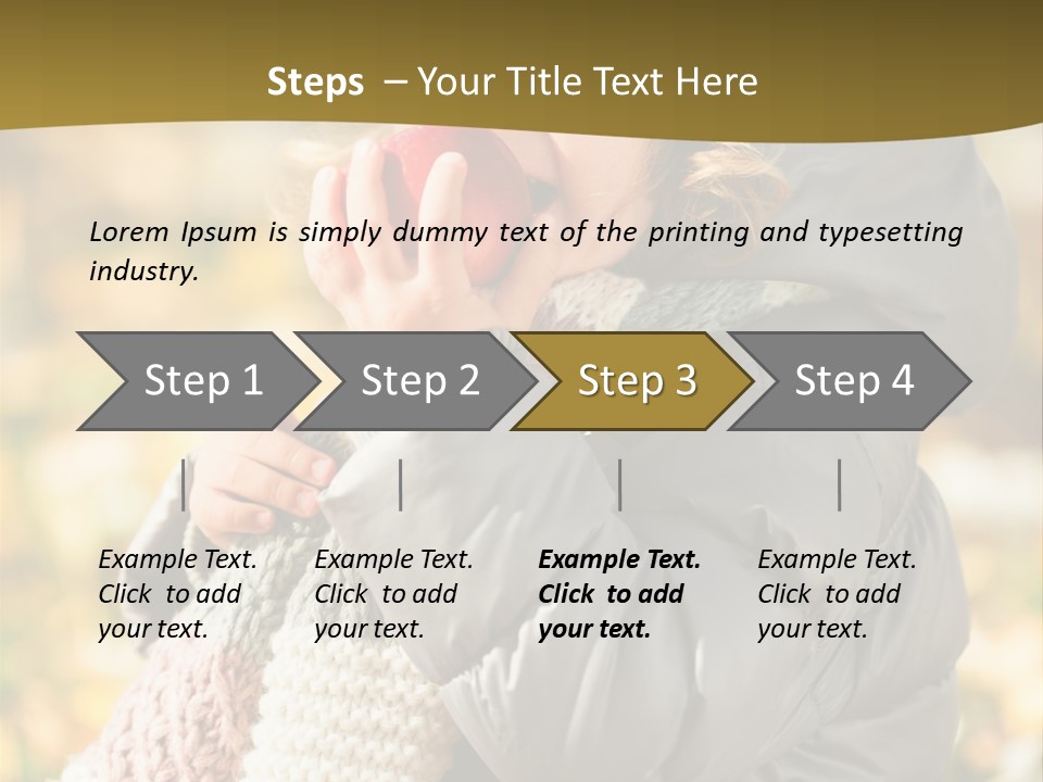 Sunny Foliage Nature PowerPoint Template