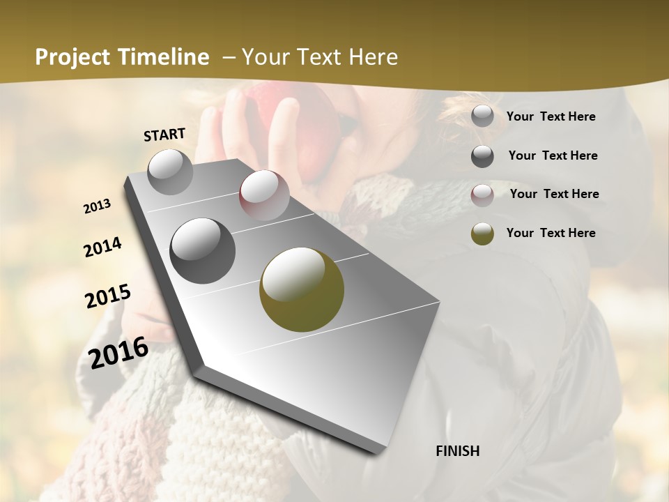 Sunny Foliage Nature PowerPoint Template