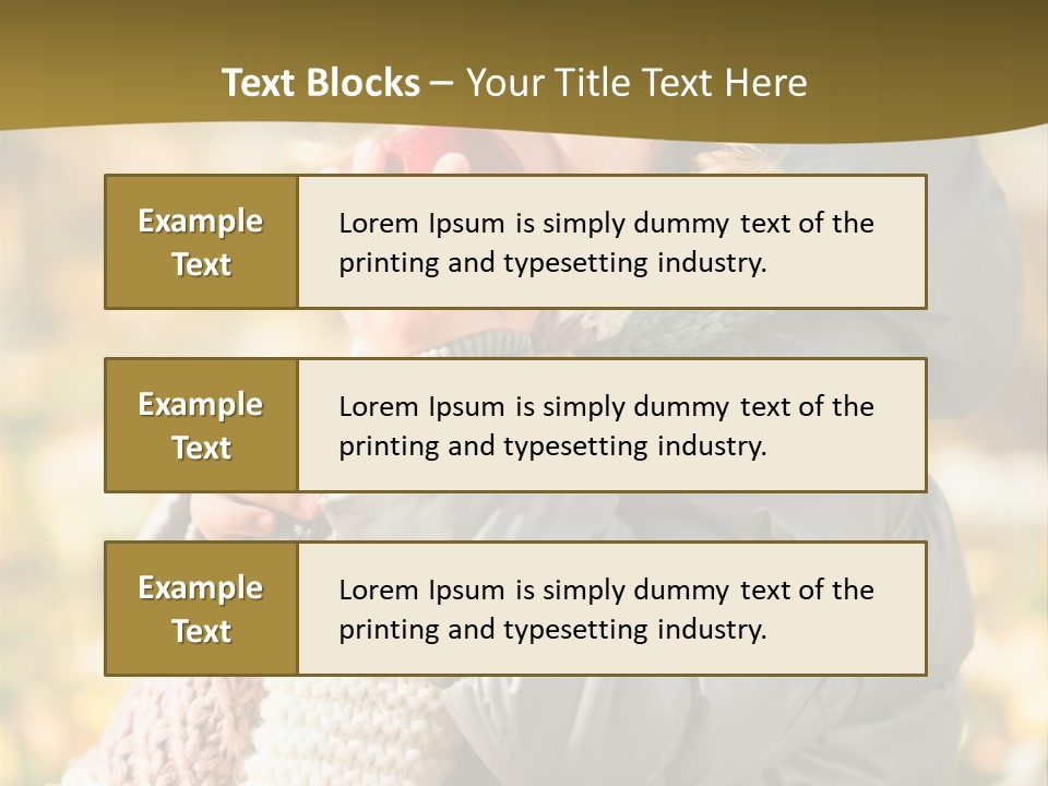 Sunny Foliage Nature PowerPoint Template