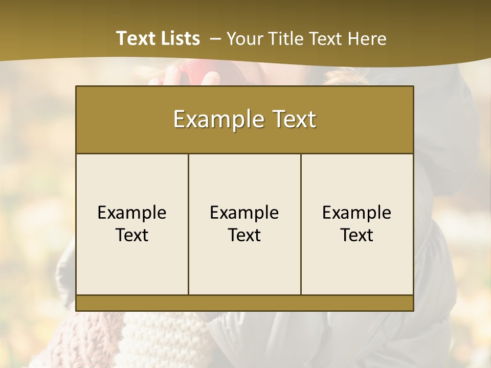 Sunny Foliage Nature PowerPoint Template