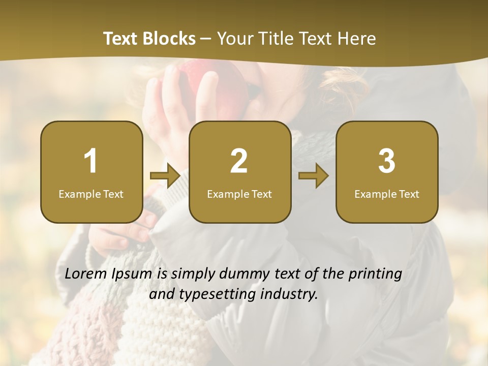 Sunny Foliage Nature PowerPoint Template
