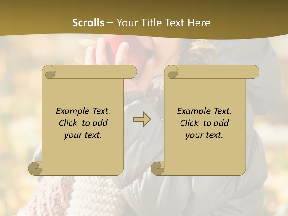 Sunny Foliage Nature PowerPoint Template