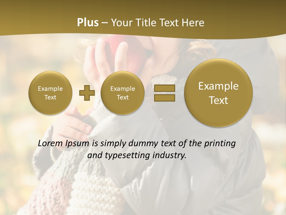 Sunny Foliage Nature PowerPoint Template