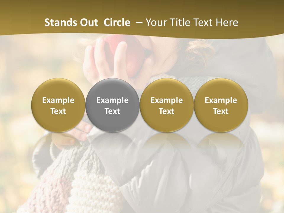 Sunny Foliage Nature PowerPoint Template