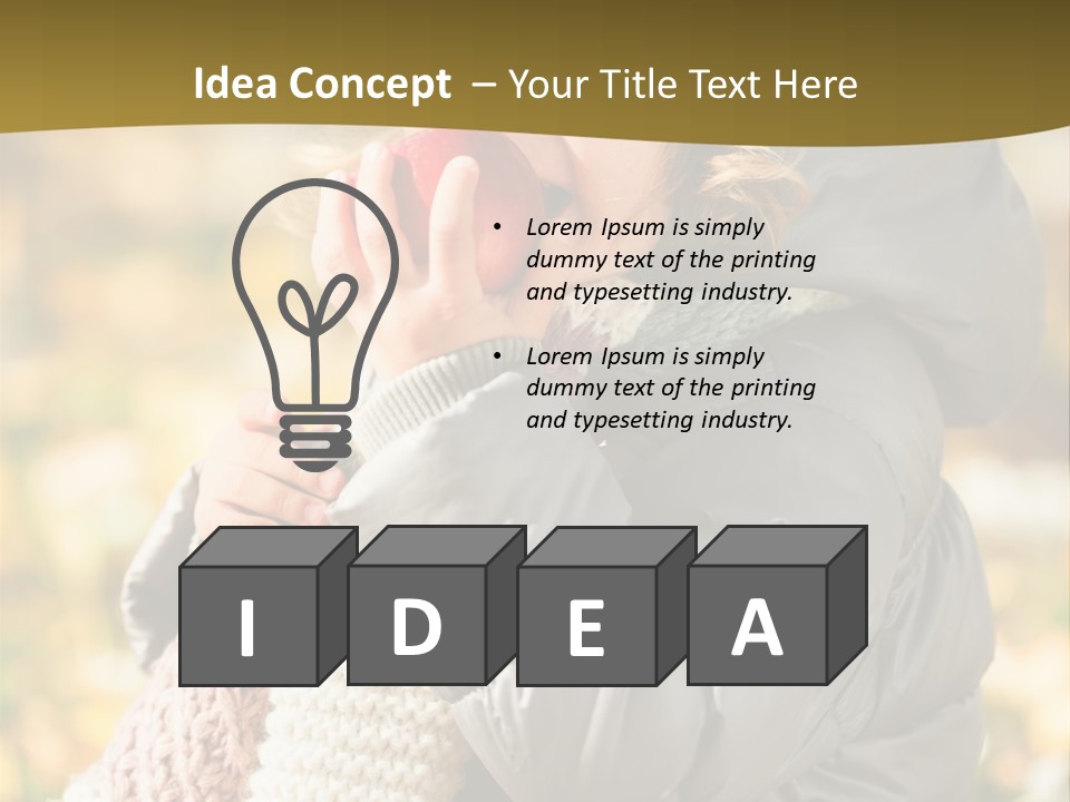 Sunny Foliage Nature PowerPoint Template