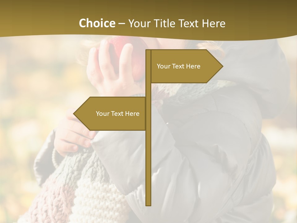 Sunny Foliage Nature PowerPoint Template