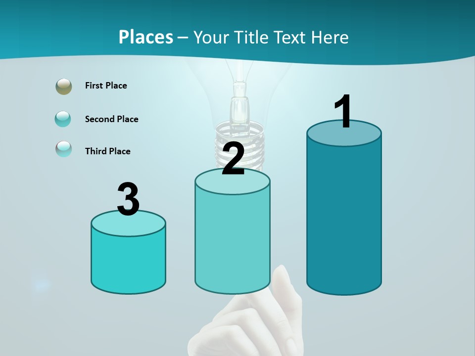 Filament Creation White PowerPoint Template
