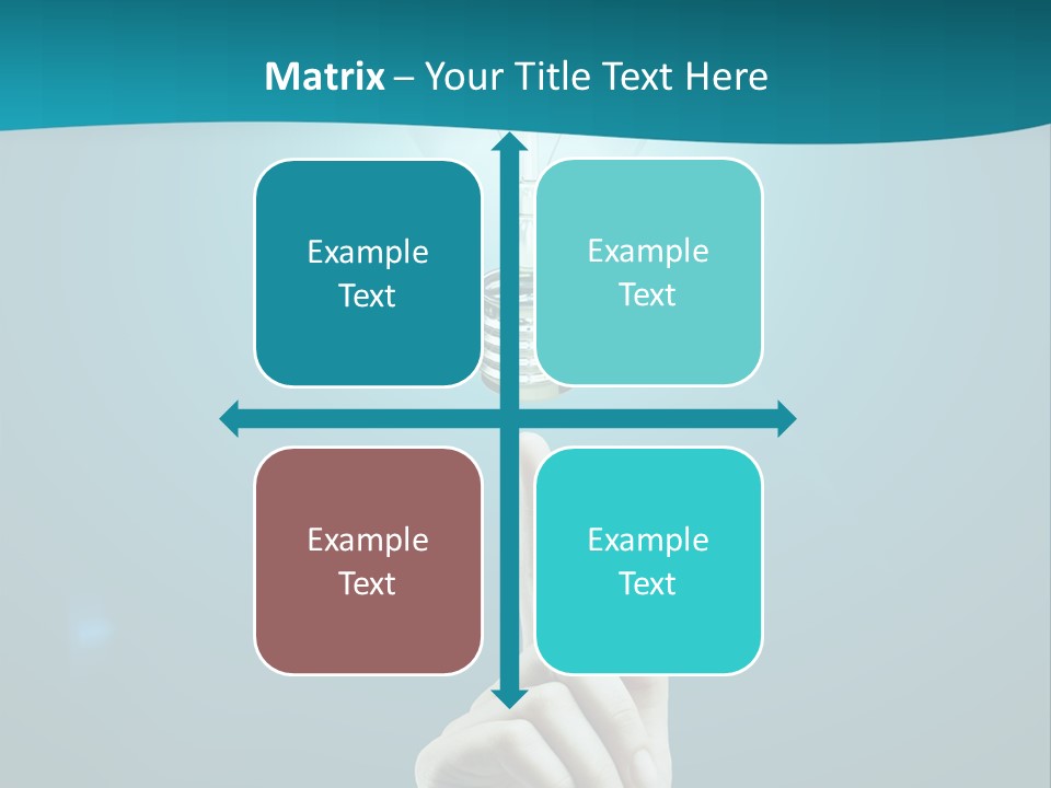 Filament Creation White PowerPoint Template