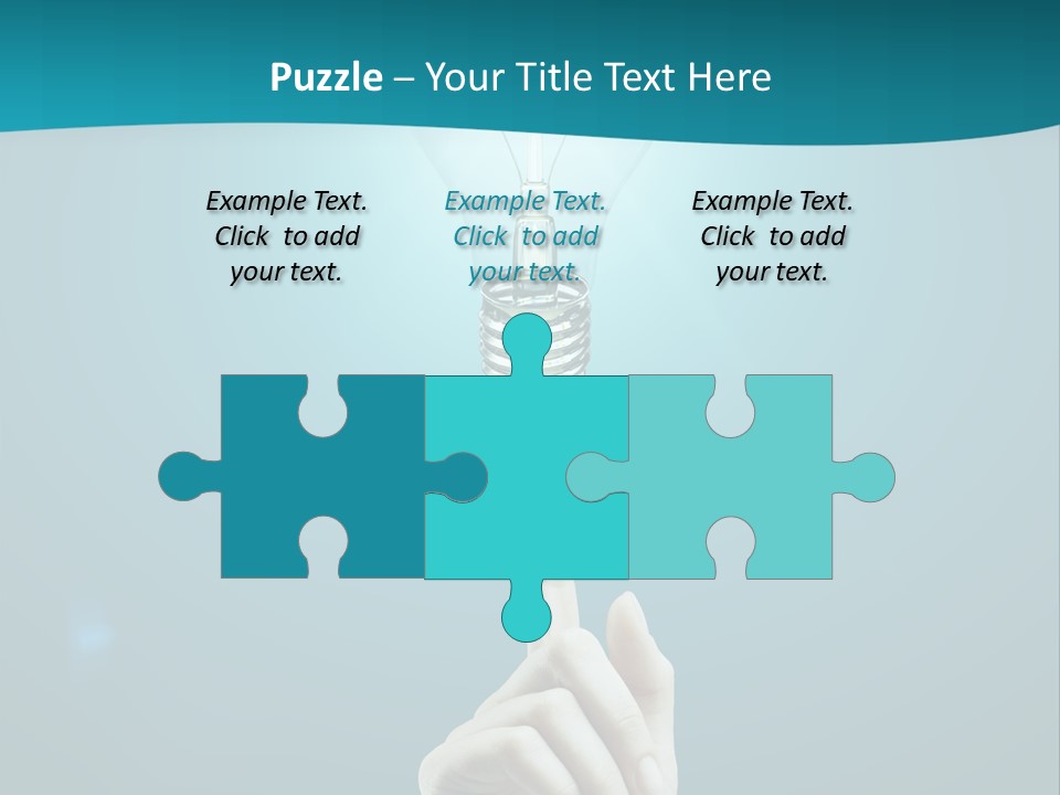 Filament Creation White PowerPoint Template