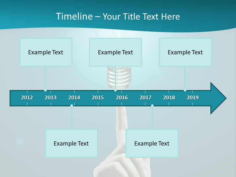 Filament Creation White PowerPoint Template