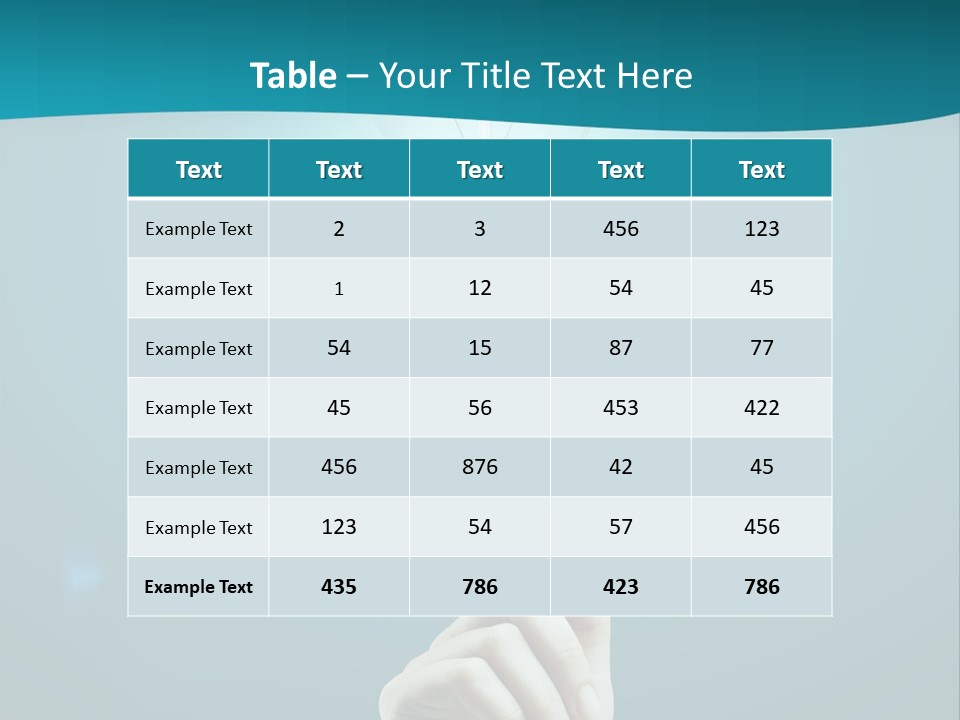 Filament Creation White PowerPoint Template