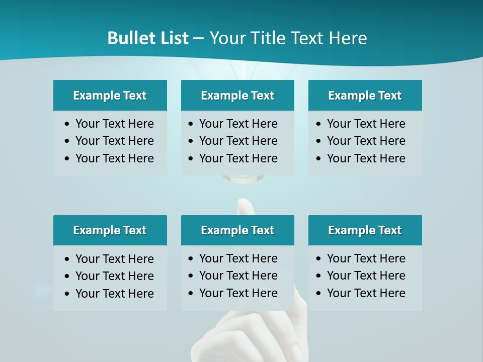 Filament Creation White PowerPoint Template