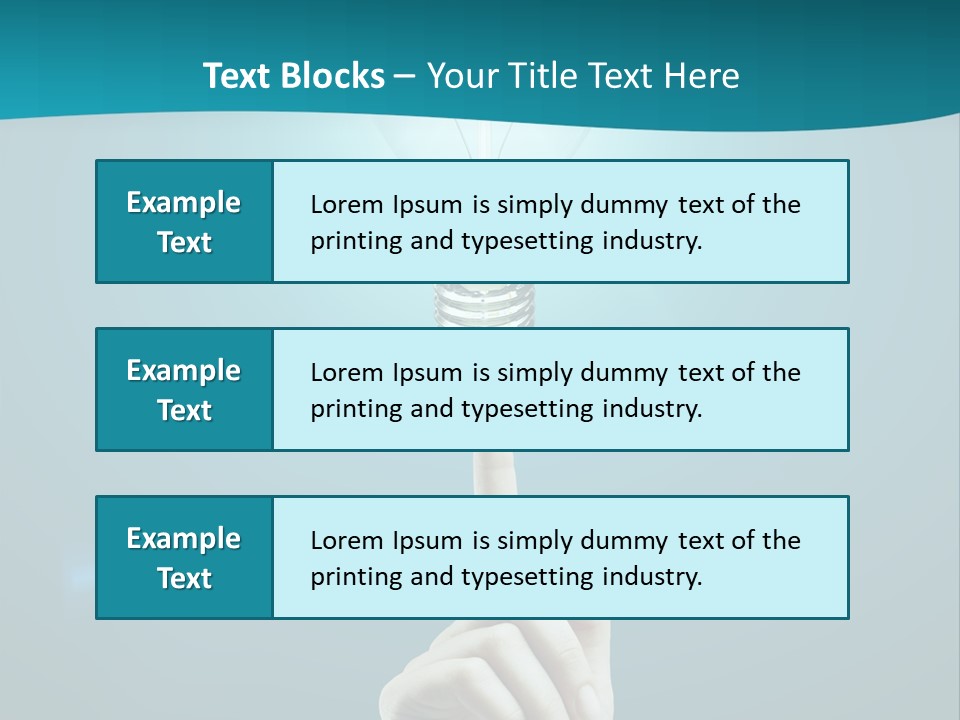 Filament Creation White PowerPoint Template