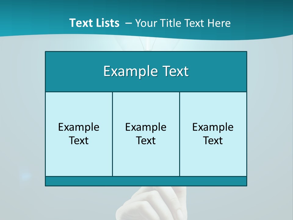 Filament Creation White PowerPoint Template