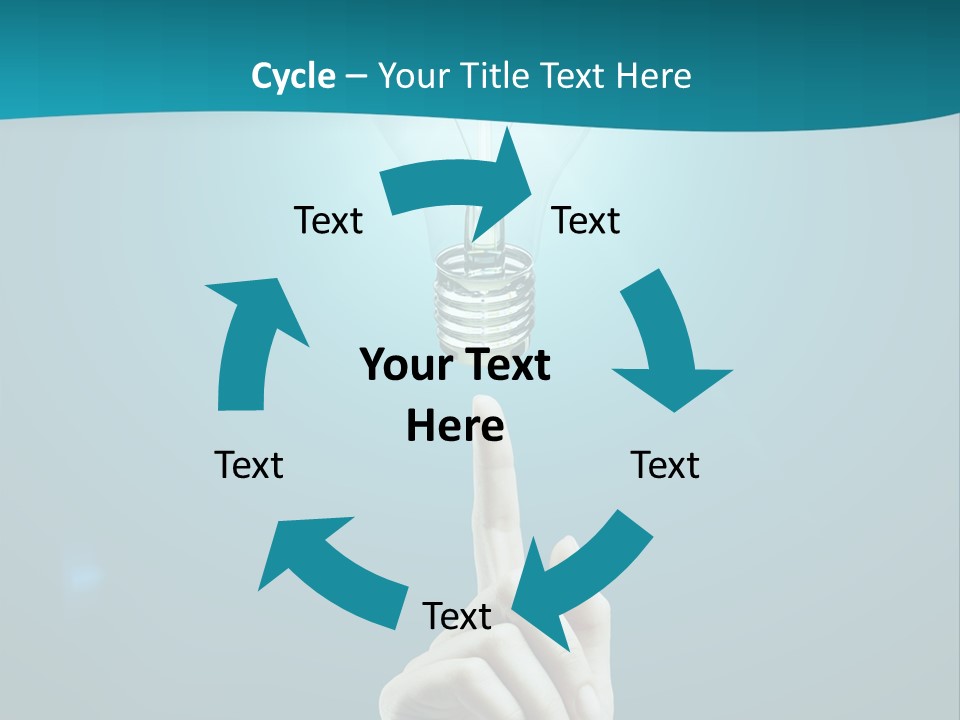 Filament Creation White PowerPoint Template