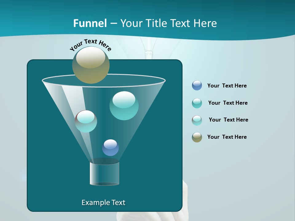 Filament Creation White PowerPoint Template
