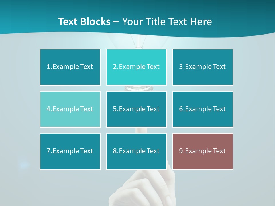 Filament Creation White PowerPoint Template