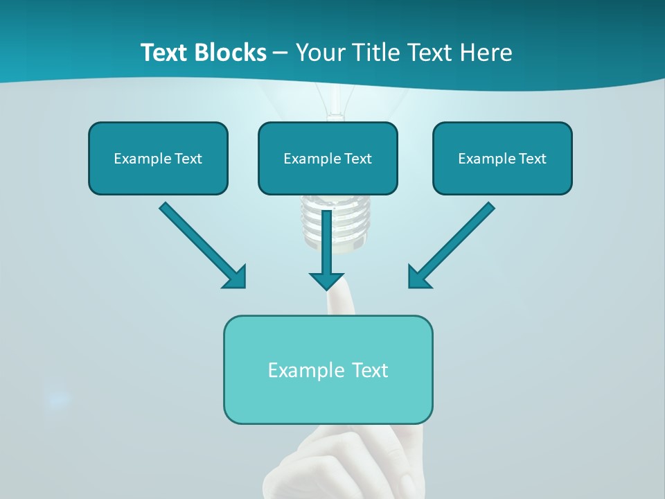 Filament Creation White PowerPoint Template