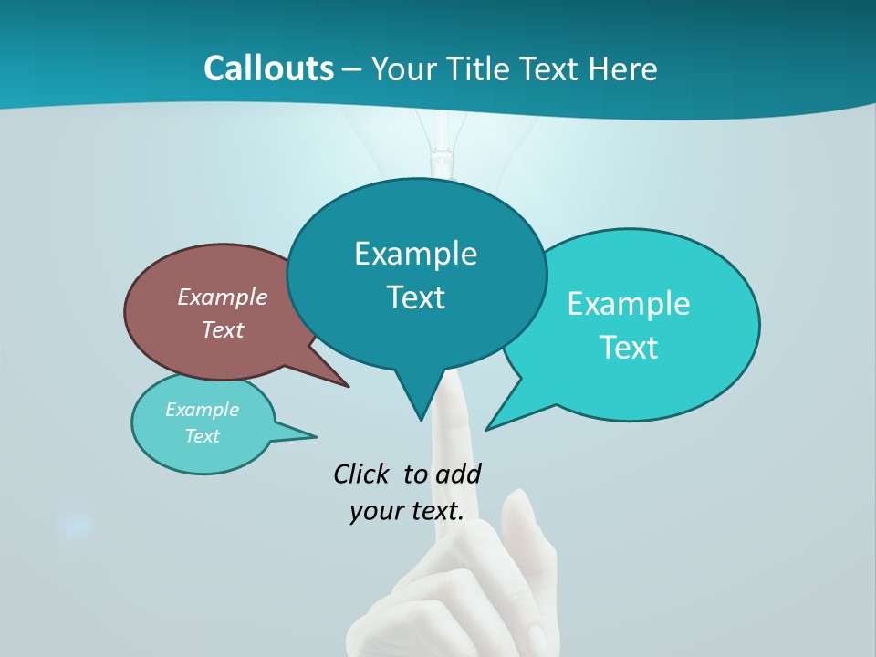 Filament Creation White PowerPoint Template