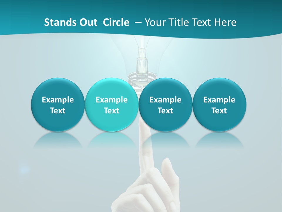 Filament Creation White PowerPoint Template