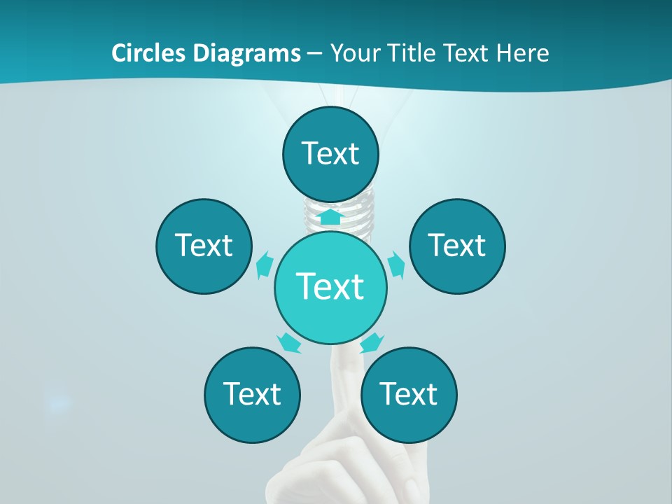 Filament Creation White PowerPoint Template