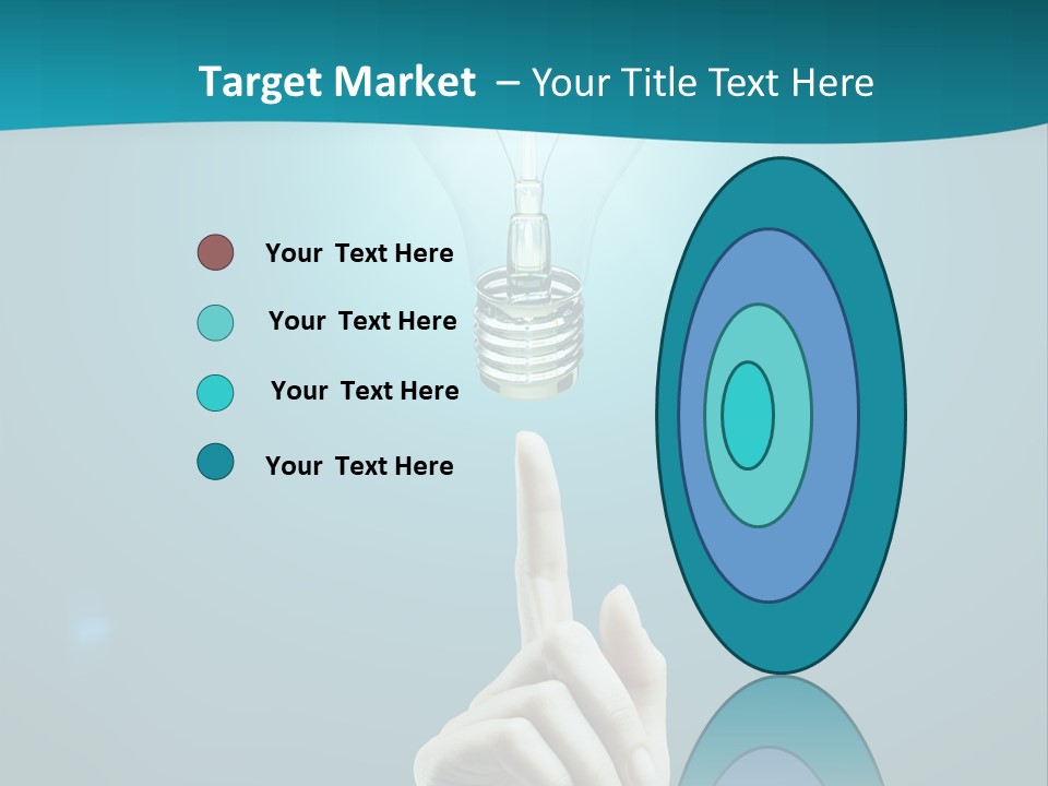 Filament Creation White PowerPoint Template