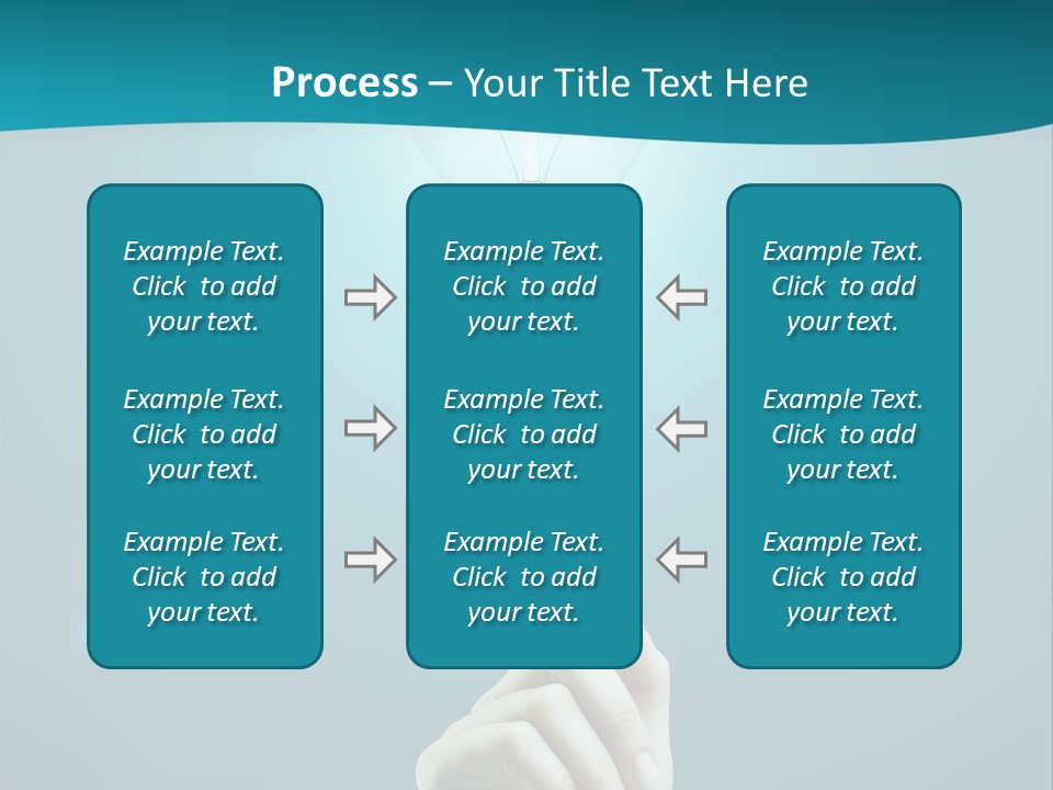 Filament Creation White PowerPoint Template
