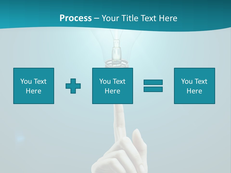 Filament Creation White PowerPoint Template