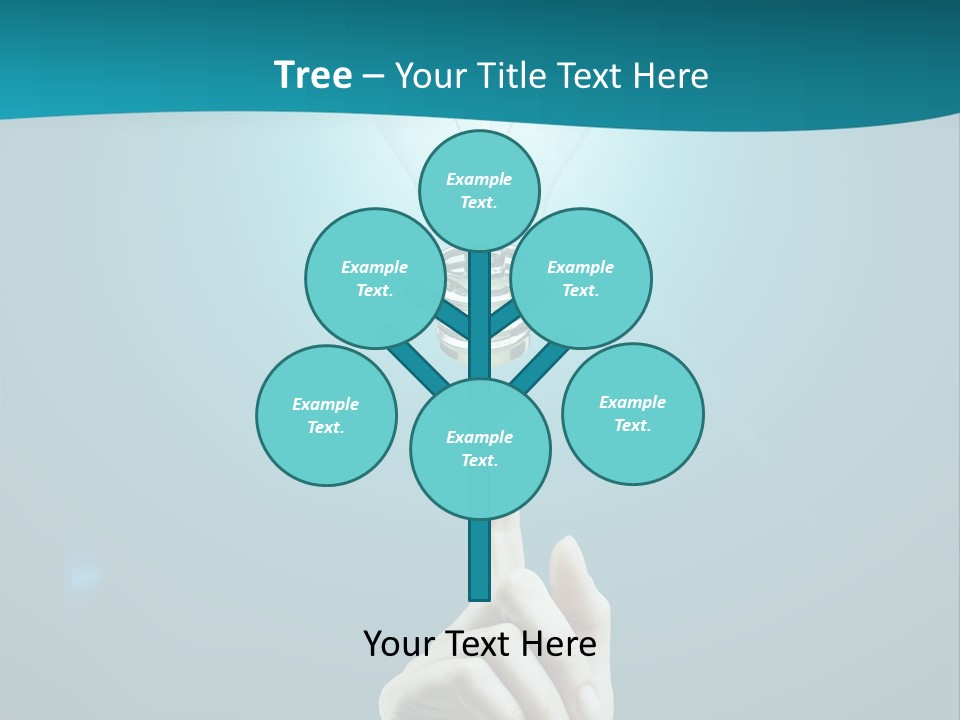 Filament Creation White PowerPoint Template