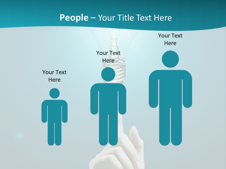 Filament Creation White PowerPoint Template