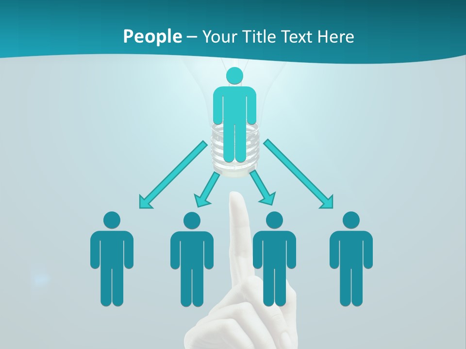 Filament Creation White PowerPoint Template