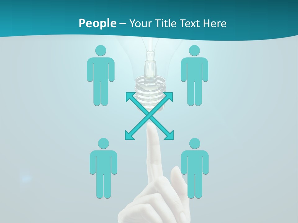 Filament Creation White PowerPoint Template