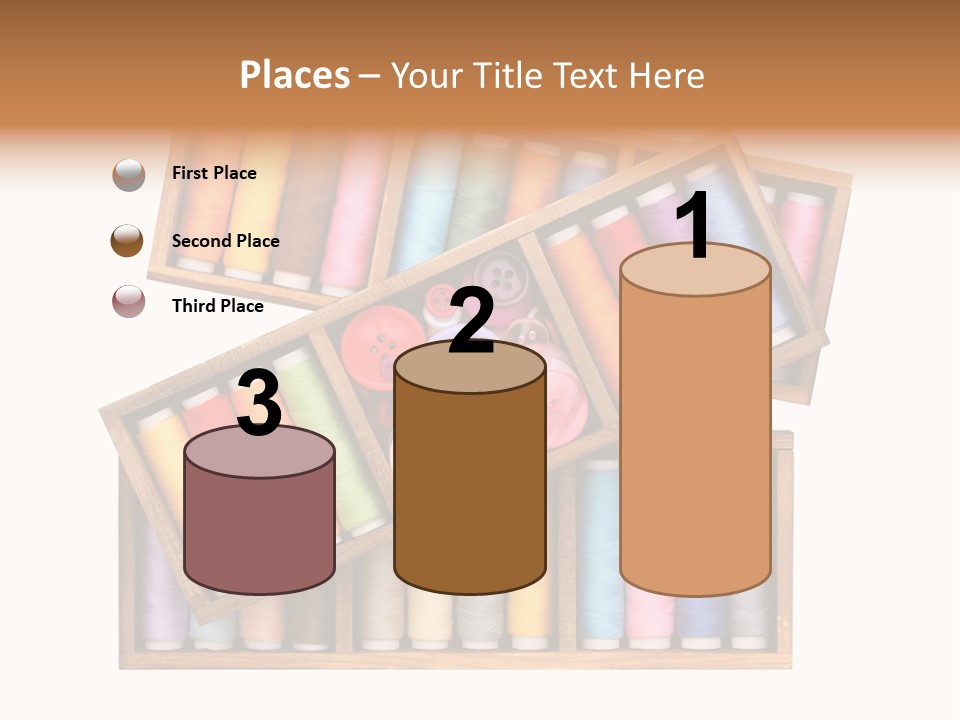 Roll Wood Color PowerPoint Template